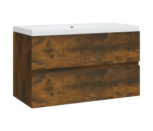 Sisseehitatud Valamukapp, Suitsutatud Tamm, Tehispuit