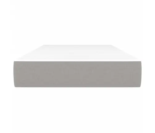 Spyruoklinis Čiužinys, Šviesiai Pilkas, 90X200X20 cm Audinys Spyruoklinis Čiužinys, Šviesiai Pilkas, 90X200X20 cm Audinys