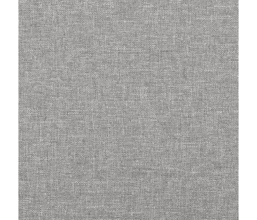 Kabatu Atsperu Matracis, Gaiši Pelēks, 120X200X20 Cm, Audums Vidaxl