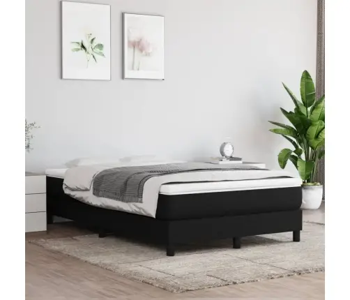 Kabatu Atsperu Matracis, Melns, 100X200X20 Cm, Audums Vidaxl Kabatu Atsperu Matracis, Melns, 100X200X20 Cm, Audums Vidaxl