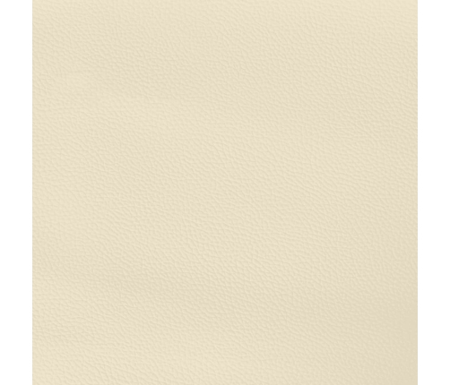 Kabatu Atsperu Matracis, Krēmkrāsas, 140X200X20 Cm,Mākslīgā Āda Vidaxl