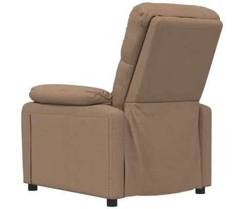 Atlošiamas Krėslas, Rudos Spalvos, Audinys