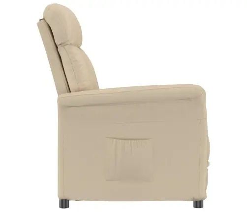 Atpūtas Krēsls Krēmkrāsa Krēmkrāsa 70.5 X 96.5 X 95 Cm Vidaxl
