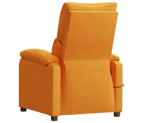 Masāžas Krēsls, Dzeltens Audums Vidaxl