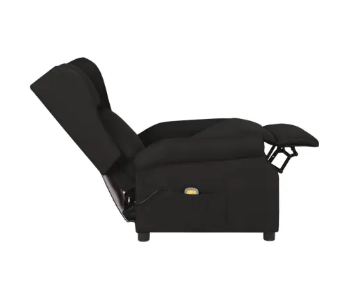Masāžas Krēsls, Melns Audums Vidaxl