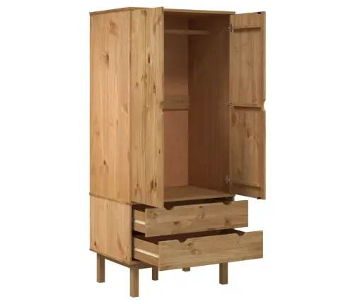 Riidekapp "Otta", 76,5X53X172 cm Männipuit