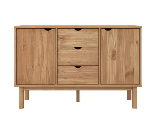 Šoninė Spintelė Otta, 113,5X43X73cm Pušies Medienos Masyvas Šoninė Spintelė Otta, 113,5X43X73cm Pušies Medienos Masyvas