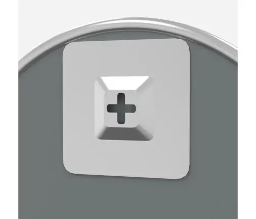 Sieninis Veidrodis, Sidabrinis, 40Cm Skersmens, Apskritas