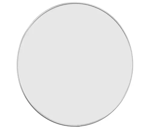 Seinapeegel, Hõbedane, Ø 50 cm Ümmargune