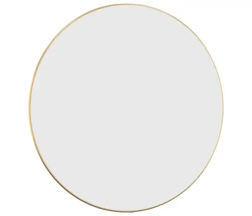 Sienas Spogulis, Sudraba Krāsā, Ø 60 Cm, Apaļš Vidaxl