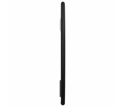 Sienas Spogulis, Melns, Ø 20 Cm, Apaļš Vidaxl