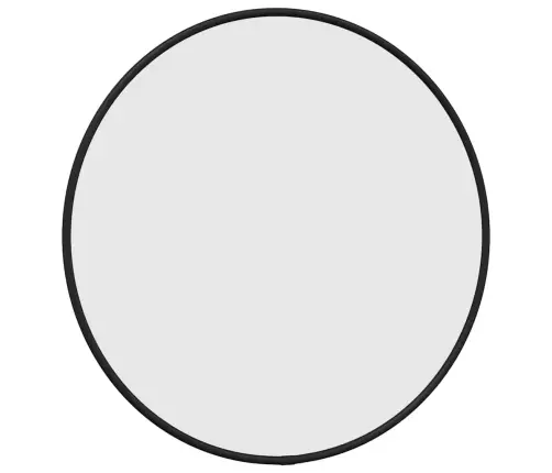 Sienas Spogulis, Melns, Ø 40 Cm, Apaļš Vidaxl