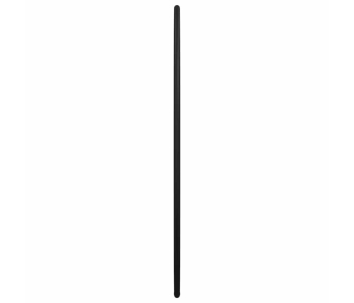 Sienas Spogulis, Melns, Ø 40 Cm, Apaļš Vidaxl