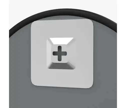 Sienas Spogulis, Melns, Ø 50 Cm, Apaļš Vidaxl