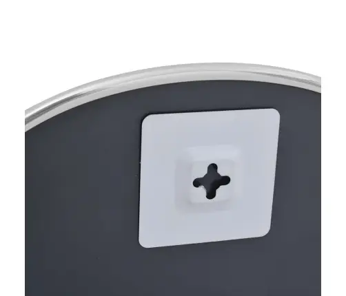 Sieninis Veidrodis, Sidabrinės Spalvos, 50X35Cm