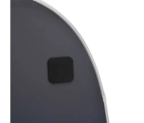 Sienas Spogulis, Sudraba Krāsā, 70X45 Cm Vidaxl