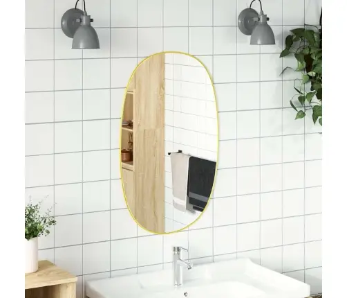 Seinapeegel, Kuldne, 80 X 50 Cm