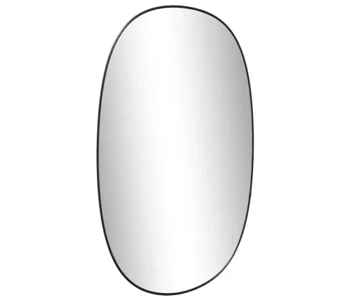 Seinapeegel, Must, 70 X 45 Cm