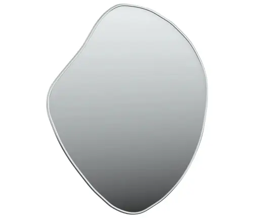 Seinapeegel, Hõbedane, 60X50 Cm