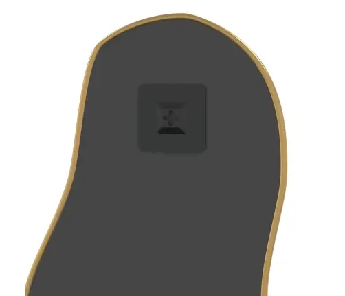 Seinapeegel, Kuldne, 60 X 25 Cm