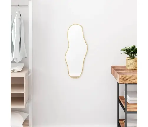 Seinapeegel, Kuldne, 60 X 25 Cm