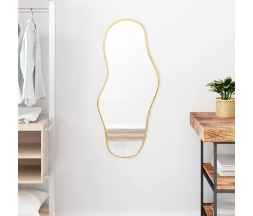 Seinapeegel, Kuldne, 90 X 40 Cm