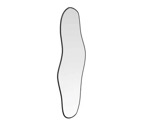 Seinapeegel, Must, 60 X 25 Cm