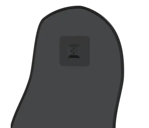 Sienas Spogulis, Melns, 100X45 Cm Vidaxl