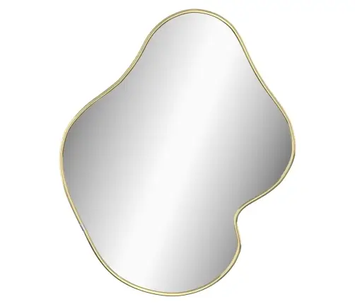 Sieninis Veidrodis, Auksinės Spalvos, 50X40Cm