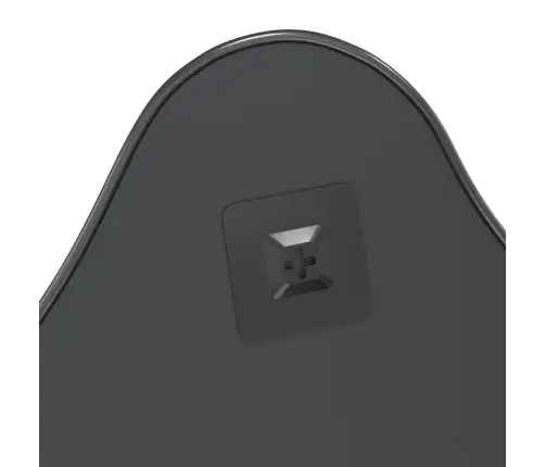 Seinapeegel, Must, 50 X 40 Cm