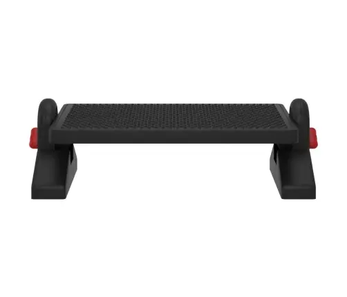 Kāju Balsts, Melns, 50X30,5X17 Cm Vidaxl