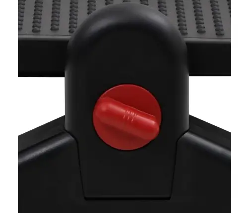 Kāju Balsts, Melns, 50X30,5X17 Cm Vidaxl