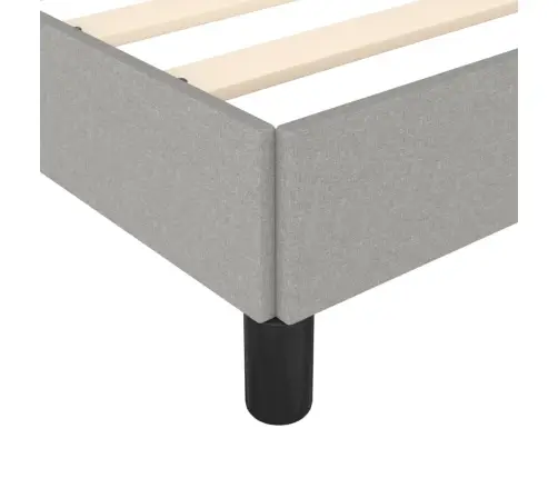 Lovos Rėmas Be Čiužinio, Šviesiai Pilkas, 80X200cm Audinys