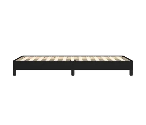 Lovos Rėmas Be Čiužinio, Juodas, 80X200 cm Audinys