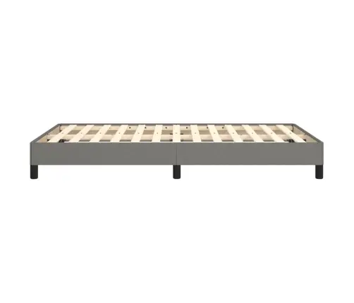 Voodiraam Ilma Madratsita, Tumehall, 120X200 cm Kangas