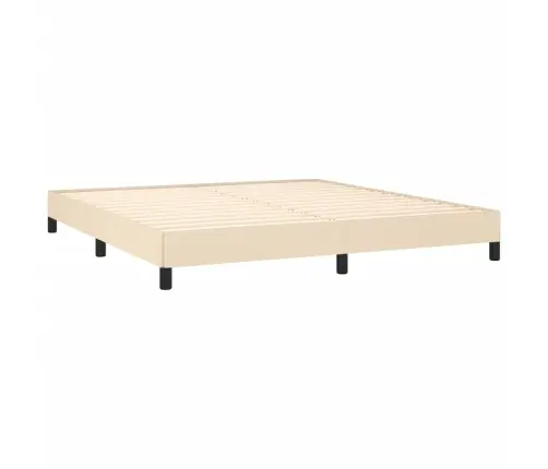 Voodiraam Ilma Madratsita, Kreemjas, 160X200 cm Kangas