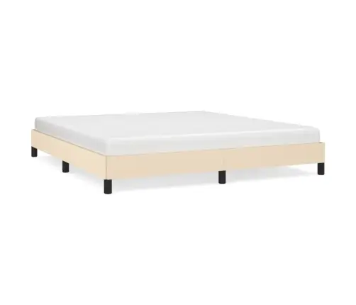 Voodiraam Ilma Madratsita, Kreemjas, 180X200 cm Kangas