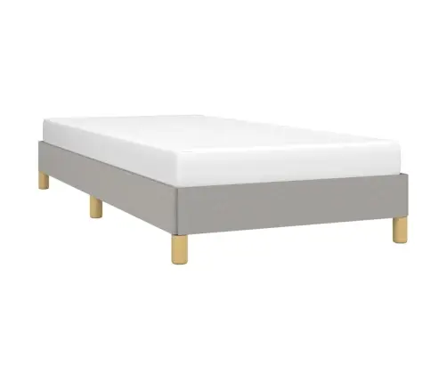 Lovos Rėmas Be Čiužinio, Šviesiai Pilkas, 80X200cm Audinys