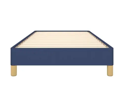 Lovos Rėmas Be Čiužinio, Mėlynas, 90X190 cm Audinys