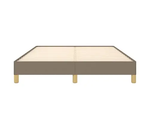 Voodiraam Ilma Madratsita, Pruunikashall, 140X190 cm Kangas