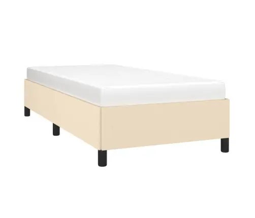 Voodiraam Ilma Madratsikreemita 80X200 Cm Kangas