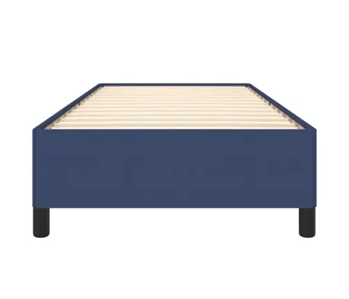 Lovos Rėmas Be Čiužinio, Mėlynas, 80X200 cm Audinys