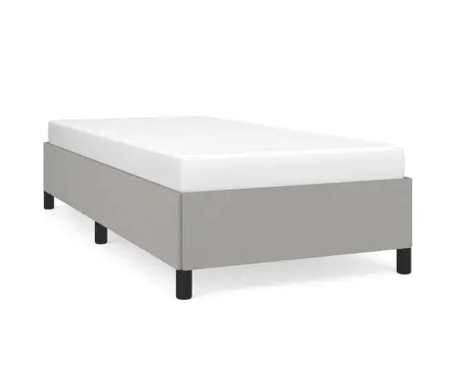 Lovos Rėmas Be Čiužinio, Šviesiai Pilkas, 90X200cm Audinys