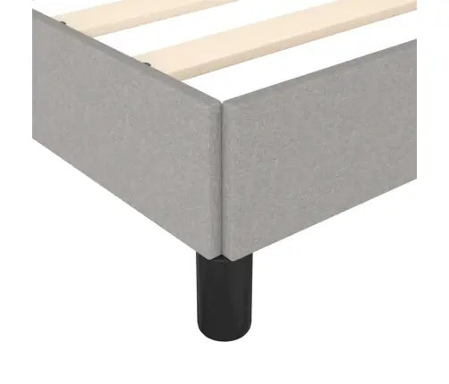 Lovos Rėmas Be Čiužinio, Šviesiai Pilkas, 90X200cm Audinys