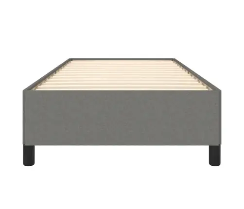 Voodiraam Ilma Madratsita, Tumehall, 90X200 cm Kangas