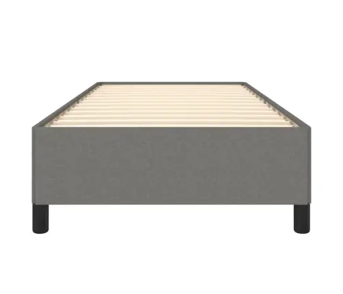 Voodiraam Ilma Madratsita, Tumehall, 100X200 cm Kangas