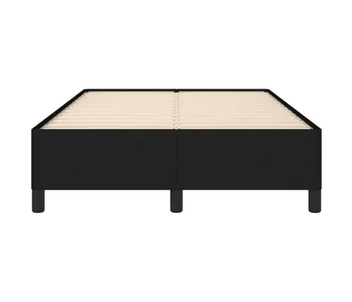 Gultas Rāmis Bez Matrača, Melns, 120X200 Cm, Audums Vidaxl
