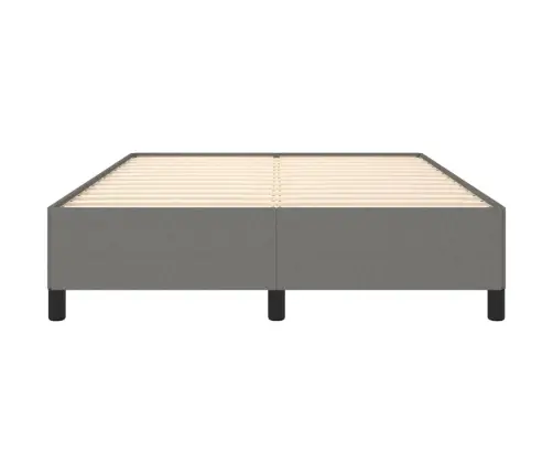 Lovos Rėmas Be Čiužinio, Tamsiai Pilkas, 140X190cm Audinys