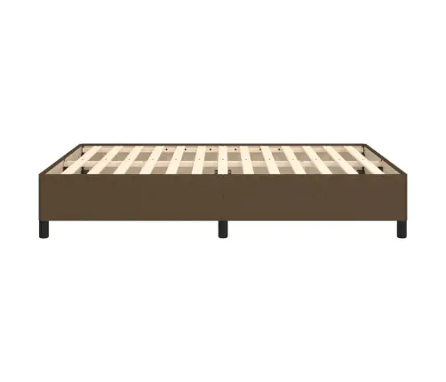 Voodiraam Ilma Madratsita, Tumepruun, 140 X 190 cm Kangas