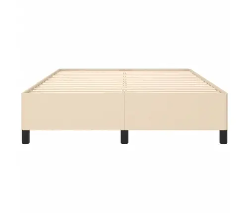 Voodiraam Ilma Madratsita, Kreemjas, 140X200 cm Kangas